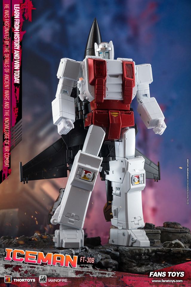 ファンズトイズ トランスフォーマー アイスマン FT-30B Fans Toys Fans Toys FT-30B Iceman (Reissue) – ToyDojo